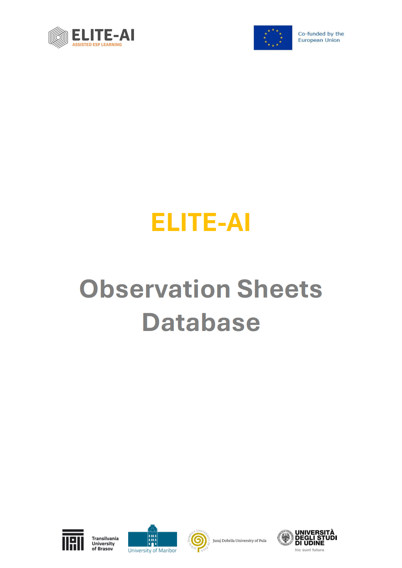 Observation Sheets Database