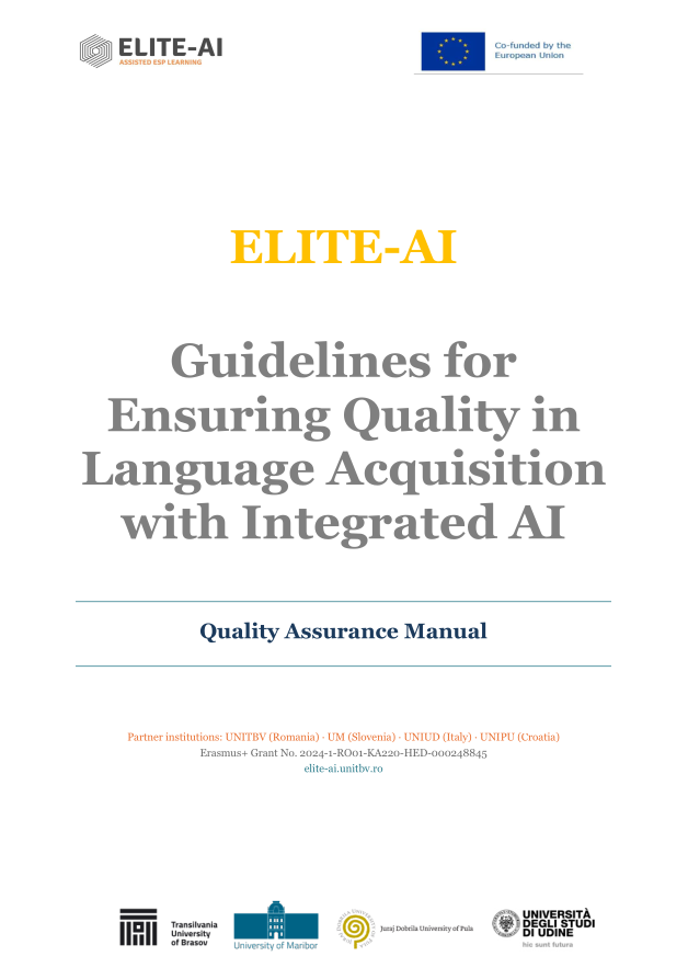 Guidelines for Ensuring Quality in Language Acquisition with Integrated AI