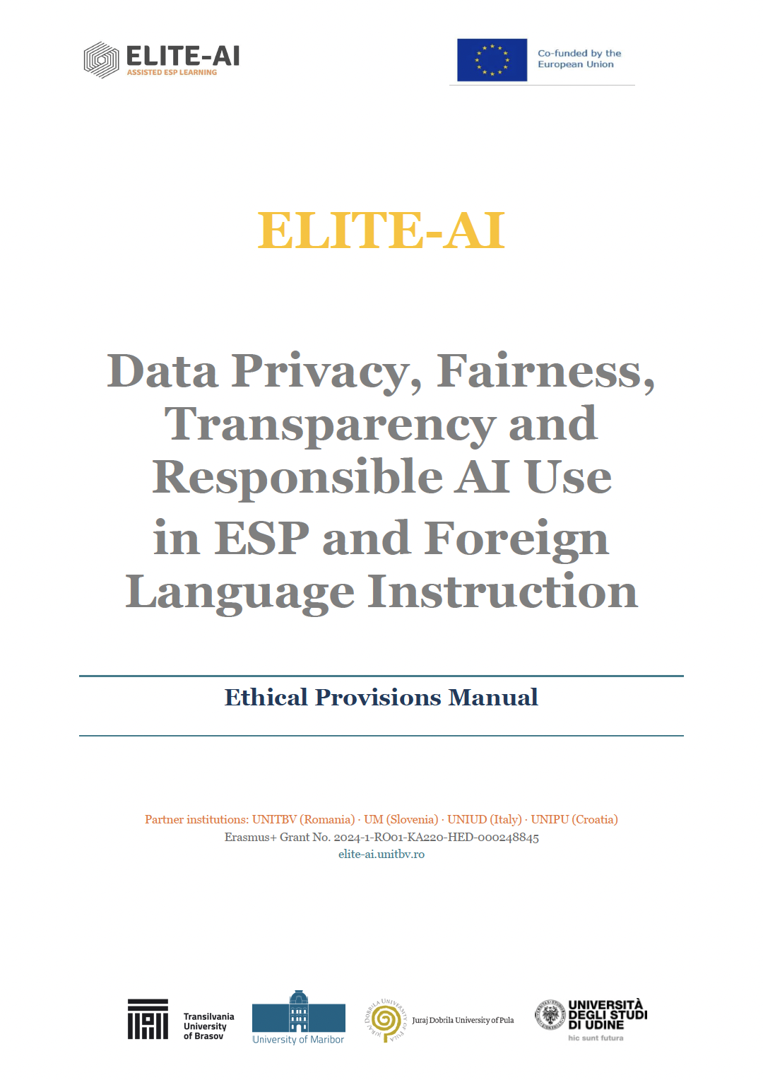 Data Privacy, Fairness, Transparency and Responsible AI Use in ESP and Foreign Language Instruction